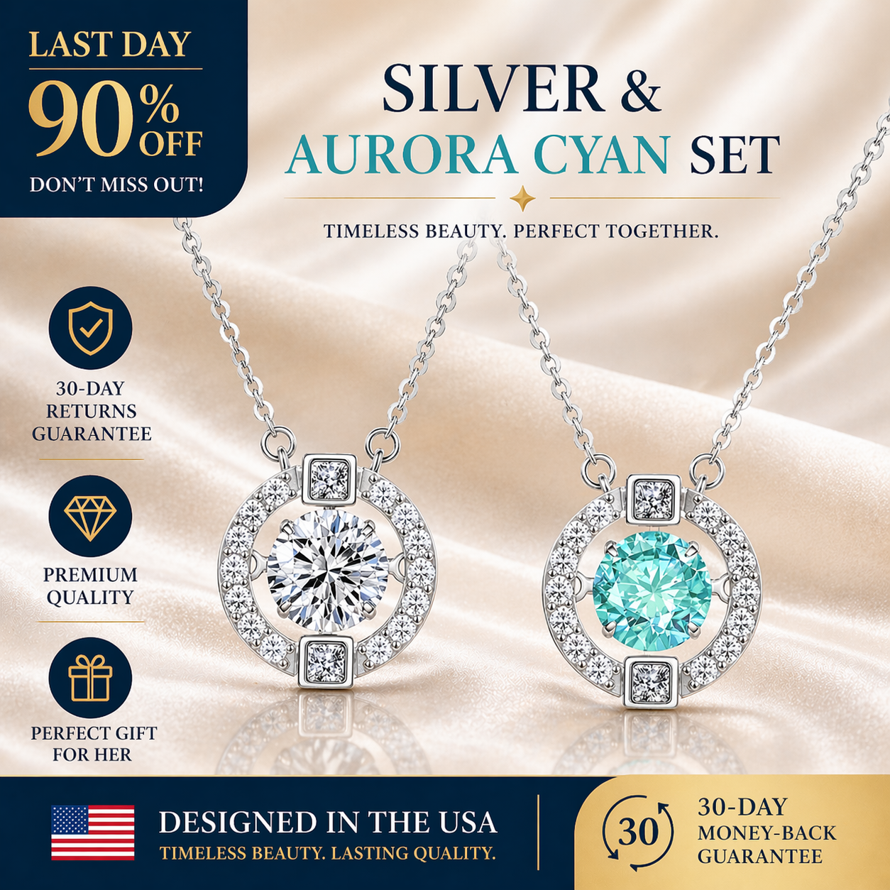 đ„ 90% OFF TODAY: The "Beating Heart" 1-Carat Moissanite Solitaire Necklaceđ