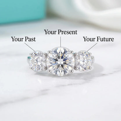 🔥Secret VIP Sale! 🔓 80% OFF The Flawless 4-Carat Trinity Ring - Outshines Diamonds, Zero Guilt