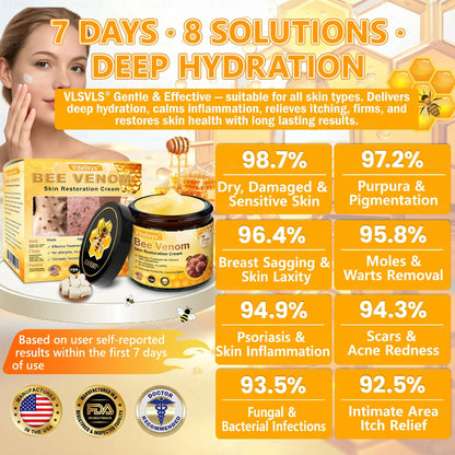 💕 LAST DAY 80% OFF💕 Vitalisys® Bee Venom Skin Restoration Cream