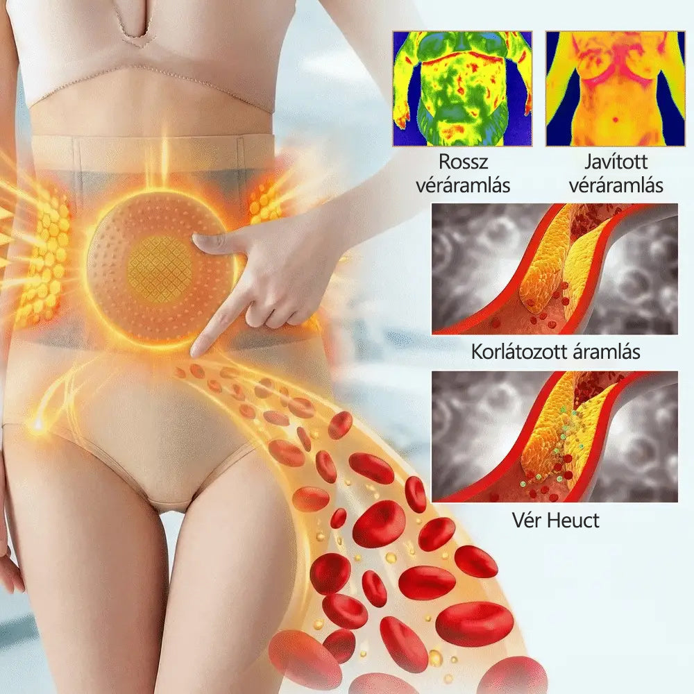 2026 Hivatalos márkaüzlet 🔥🍑 BLUESHOT® – Moringa és Berberin: 4 az 1-ben alakformáló és zsírégető mikrorészecskés rövidnadrág
