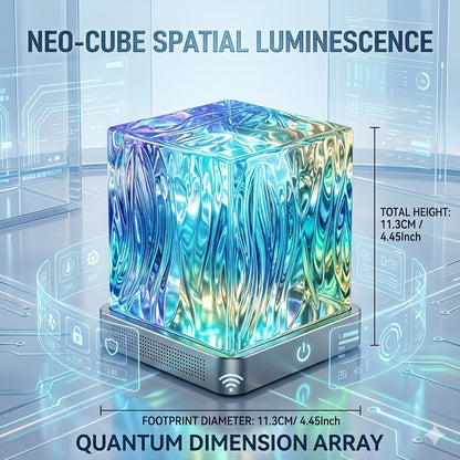 16-Color RGB Ocean Wave Projector Light - Remote Controlled LED Aurora Night Light with Water Ripple Effect - Crystal Table Lamp for Bedroom, Office & Home Decor