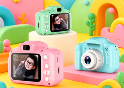 Kids’ 1080P HD Digital Camera – Cute Cartoon Toy with 8MP Lens for Outdoor Fun & Videos