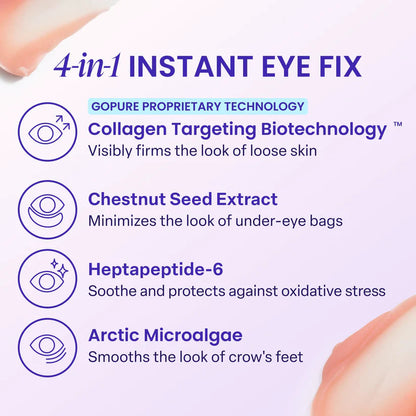 Final 3 Hours: 40%OFF 💎 Instant Lift Eye Gel for Puffiness, Bags & Dark Circles