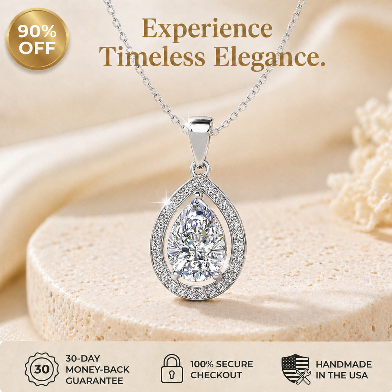 🔥 90% OFF TODAY: Experience Timeless Brilliance: The Flawless Lab-Grown Teardrop Set That Baffles Jewelers.💎